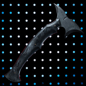 Blacktip Tomahawk Custom Scythe Varriant | Dunes Carbon Fiber | Red G-10 Liners | Seafoam Spine | Bronze Pins