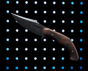 Reaver Custom | Exposed Grain Desert Ironwood |  Acid Stonewash Spine | Bronze Pins