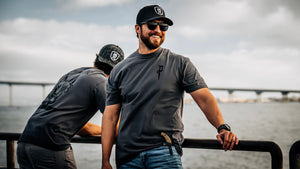 Dire Pacific Black Trucker Hat