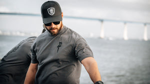 Dire Pacific Black Trucker Hat