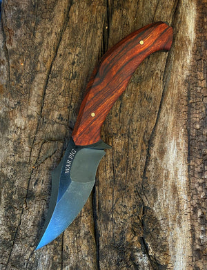 War Pig Custom | Exposed Grain Ironwood 1 | Bronze Pins