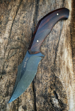 War Pig Custom | Exposed Grain Ironwood 3 | Bronze Pins