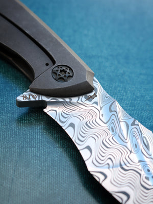 War Pig-F1 | Stainless Damascus